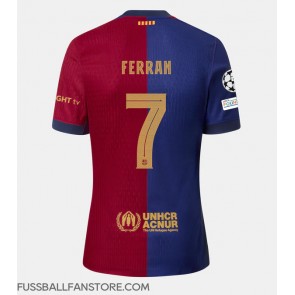 Barcelona Ferran Torres #7 Replik Heimtrikot 2024-25 Kurzarm